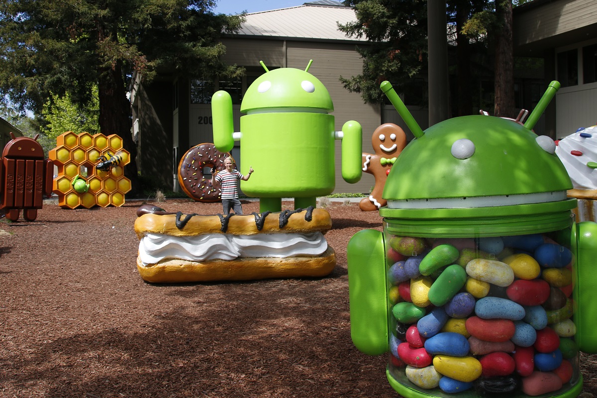 Abstecher in den Spielpark von Android