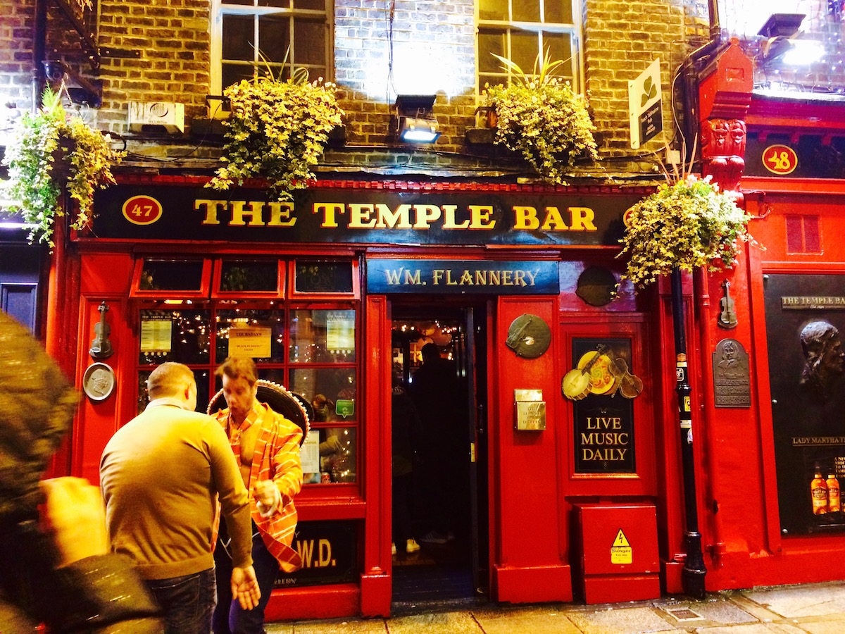 Einer der berühmtesten Pubs - The Temple Bar